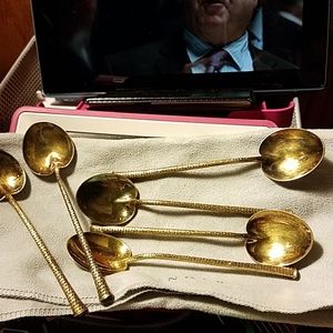 Gorham Sterling Silver Palm Tree Spoons